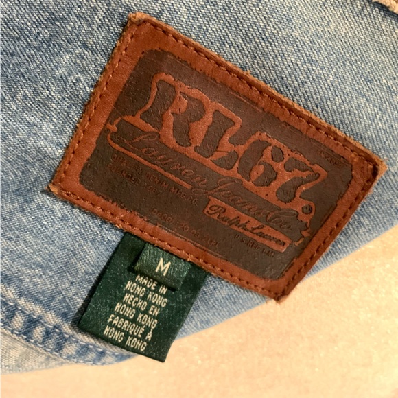 Ralph Lauren RL67, Size M, Denim Jean Jacket - Picture 6 of 10